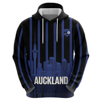 New Zealand Auckland Football Custom Zip Hoodie Go City of Sails Est 2025