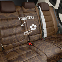 Bula Fiji Football Custom Back Car Seat Cover One Vanua One Team Tapa Pattern LT14 - Polynesian Pride