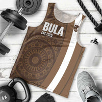 Bula Fiji Football Custom Men Tank Top One Vanua One Team Tapa Pattern LT14 - Polynesian Pride