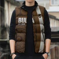 Bula Fiji Football Custom Sleeveless Puffer Jacket One Vanua One Team Tapa Pattern LT14 - Polynesian Pride
