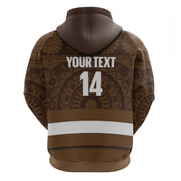 Bula Fiji Football Custom Zip Hoodie One Vanua One Team Tapa Pattern LT14 - Polynesian Pride