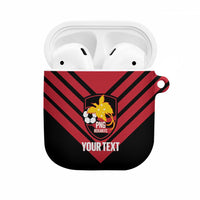 Hekari Papua New Guinea Football Custom AirPods Case Go PNG Red Army