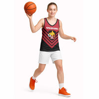 Hekari Papua New Guinea Football Custom Basketball Jersey Go PNG Red Army