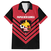Hekari Papua New Guinea Football Custom Hawaiian Shirt Go PNG Red Army