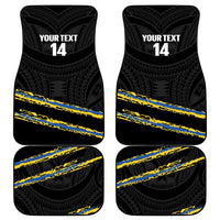 Kings Solomon Islands Football Custom Car Mats Come On Solomons Polynesian Grunge Style LT14 - Polynesian Pride
