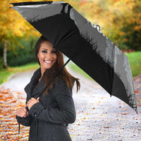 New Zealand South Island Football Custom Umbrella Aoraki Mount Cook With Kiwi Maori Pattern