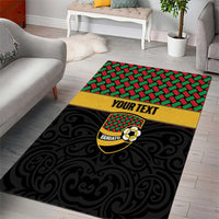 Vanuatu Football Custom Area Rug Go Chiefs Basket-weave Pattern LT14 - Polynesian Pride