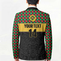 Vanuatu Football Custom Blazer Go Chiefs Basket-weave Pattern LT14 - Polynesian Pride