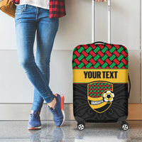 Vanuatu Football Custom Luggage Cover Go Chiefs Basket-weave Pattern LT14 - Polynesian Pride