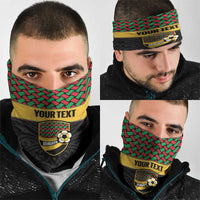 Vanuatu Football Custom Neck Gaiter Go Chiefs Basket-weave Pattern LT14 - Polynesian Pride