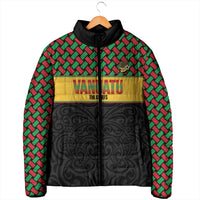 Vanuatu Football Custom Padded Jacket Go Chiefs Basket-weave Pattern LT14 - Polynesian Pride