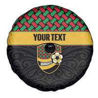 Vanuatu Football Custom Spare Tire Cover Go Chiefs Basket-weave Pattern LT14 - Polynesian Pride