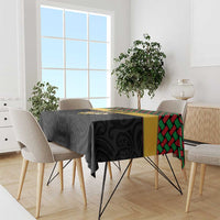 Vanuatu Football Custom Tablecloth Go Chiefs Basket-weave Pattern LT14 - Polynesian Pride