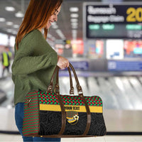 Vanuatu Football Custom Travel Bag Go Chiefs Basket-weave Pattern LT14 - Polynesian Pride