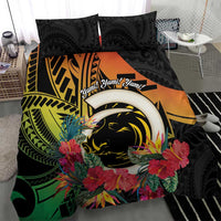 Vanuatu Boar Tusk Yumi Yumi Yumi Bedding Set Independens Dei Long God Yumi Stanap