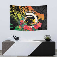 Vanuatu Boar Tusk Yumi Yumi Yumi Tapestry Independens Dei Long God Yumi Stanap