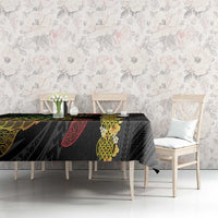 Vanuatu Sand Drawing Turtle Tablecloth Happy Independence Day LT14 - Polynesian Pride