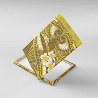 Gold Polynesia Canvas Wall Art Tribal Pattern Tropical Frangipani LT14 With Frame Gold - Polynesian Pride
