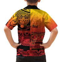 Personalised Ia Ora Na Marquesas Islands Hawaiian Shirt Mata Tiki Marquesan Tattoo LT14 - Polynesian Pride
