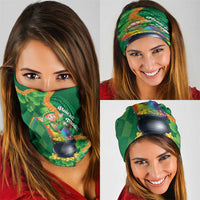 St Patrick's Day Hawaii Neck Gaiter Hauoli Maoli Funny Shaka Leprechaun LT14 - Polynesian Pride