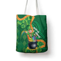 St Patrick's Day Hawaii Tote Bag Hauoli Maoli Funny Shaka Leprechaun LT14 - Polynesian Pride