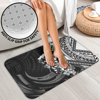 Hafa Adai Guam Discovery Day Bathroom Set Chamorro Latte Stone Hand Black Version LT14 - Polynesian Pride