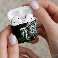 Hafa Adai Guam Discovery Day AirPods Case Chamorro Latte Stone Hand Green Version LT14 - Polynesian Pride