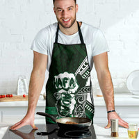 Hafa Adai Guam Discovery Day Apron Chamorro Latte Stone Hand Green Version