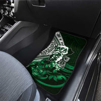 Hafa Adai Guam Discovery Day Car Mats Chamorro Latte Stone Hand Green Version LT14 - Polynesian Pride