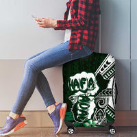 Hafa Adai Guam Discovery Day Luggage Cover Chamorro Latte Stone Hand Green Version LT14 - Polynesian Pride