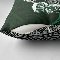 Hafa Adai Guam Discovery Day Pillow Cover Chamorro Latte Stone Hand Green Version LT14 - Polynesian Pride