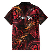 Personalised Polynesia Zodiac Aries Hawaiian Shirt Galaxy Polynesian Pattern Chest Tattoo Style LT14 - Polynesian Pride