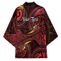 Personalised Polynesia Zodiac Aries Kimono Galaxy Polynesian Pattern Chest Tattoo Style