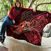 Personalised Polynesia Zodiac Aries Quilt Galaxy Polynesian Pattern Chest Tattoo Style LT14 - Polynesian Pride