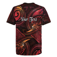 Personalised Polynesia Zodiac Aries Rugby Jersey Galaxy Polynesian Pattern Chest Tattoo Style LT14 - Polynesian Pride