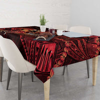 Personalised Polynesia Zodiac Aries Tablecloth Galaxy Polynesian Pattern Chest Tattoo Style LT14 - Polynesian Pride