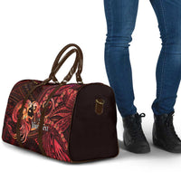 Personalised Polynesia Zodiac Aries Travel Bag Galaxy Polynesian Pattern Chest Tattoo Style LT14 - Polynesian Pride