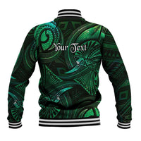Personalised Polynesia Zodiac Taurus Baseball Jacket Galaxy Polynesian Pattern Chest Tattoo Style LT14 - Polynesian Pride