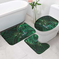 Personalised Polynesia Zodiac Taurus Bathroom Set Galaxy Polynesian Pattern Chest Tattoo Style LT14 - Polynesian Pride