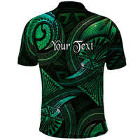 Personalised Polynesia Zodiac Taurus Polo Shirt Galaxy Polynesian Pattern Chest Tattoo Style LT14 - Polynesian Pride