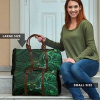 Personalised Polynesia Zodiac Taurus Travel Bag Galaxy Polynesian Pattern Chest Tattoo Style LT14 - Polynesian Pride