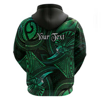 Personalised Polynesia Zodiac Taurus Zip Hoodie Galaxy Polynesian Pattern Chest Tattoo Style LT14 - Polynesian Pride