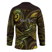 Personalised Polynesia Zodiac Gemini Hockey Jersey Galaxy Polynesian Pattern Chest Tattoo Style LT14 - Polynesian Pride