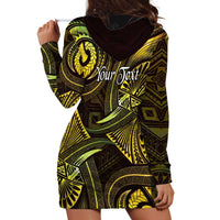 Personalised Polynesia Zodiac Gemini Hoodie Dress Galaxy Polynesian Pattern Chest Tattoo Style LT14 - Polynesian Pride