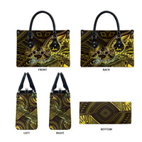 Personalised Polynesia Zodiac Gemini Leather Bag Galaxy Polynesian Pattern Chest Tattoo Style LT14 - Polynesian Pride