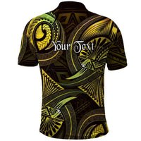 Personalised Polynesia Zodiac Gemini Polo Shirt Galaxy Polynesian Pattern Chest Tattoo Style LT14 - Polynesian Pride