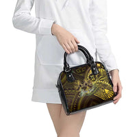 Personalised Polynesia Zodiac Gemini Shoulder Handbag Galaxy Polynesian Pattern Chest Tattoo Style LT14 - Polynesian Pride