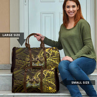 Personalised Polynesia Zodiac Gemini Travel Bag Galaxy Polynesian Pattern Chest Tattoo Style LT14 - Polynesian Pride