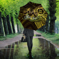 Personalised Polynesia Zodiac Gemini Umbrella Galaxy Polynesian Pattern Chest Tattoo Style LT14 - Polynesian Pride