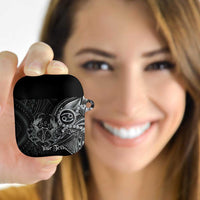 Personalised Polynesia Zodiac Cancer AirPods Case Galaxy Polynesian Pattern Chest Tattoo Style LT14 - Polynesian Pride